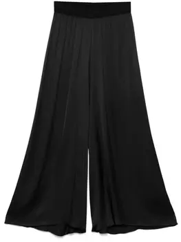 Merci атласные брюки, черный