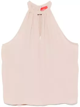 Merci блузка с вырезом халтер, нейтральный