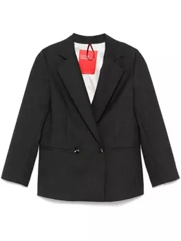 Merci двубортный блейзер, серый