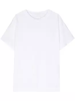 Merci футболка с логотипом, белый