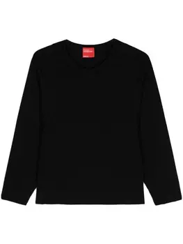 Merci футболка с логотипом, черный