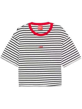 Merci футболка в полоску, синий