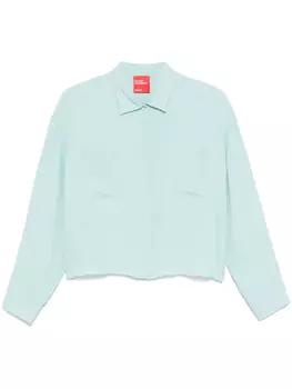 Merci креповая рубашка, синий