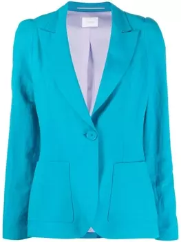 Merci однобортный блейзер, синий