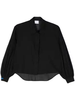 Merci полупрозрачная рубашка, черный