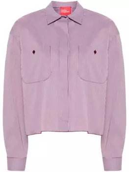 Merci рубашка в клетку гингем, красный