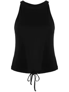 Merci топ с кулиской, черный