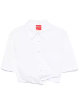 Merci укороченная рубашка, белый