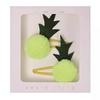 Meri Meri, Заколки для волос «Ананасы», 2 шт