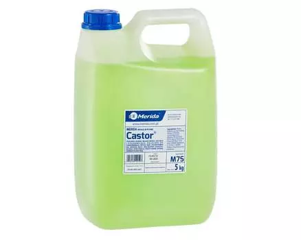Merida M7S Жидкое мыло CASTOR лаймово-зеленый, канистра 5 кг, цветочный аромат