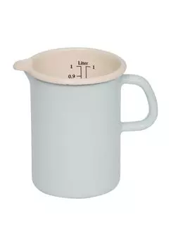 Мерка кухонная, эмалированная, светлая мята, 1 л Riess, hellmint