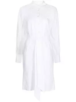 Merlette платье Crescent с завязками, белый