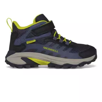 Merrell Moab Speed 2 Mid A/C походные ботинки для мальчиков, синий