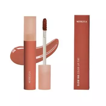 Merrez'Ca Тинт для губ Glow Ink Color 5г. 10 Сэнди Браун, Sandy Brown