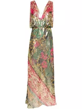 Mes Demoiselles длинное платье Reva, розовый