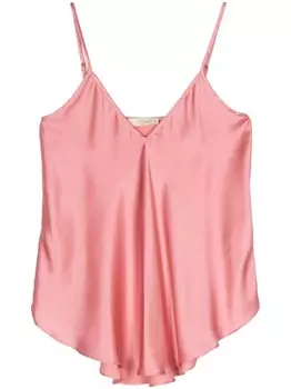 Mes Demoiselles шелковый топ Tilma, розовый