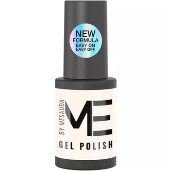 Mesauda Me Gel Polish 102 Молочный 4,5 мл - Полуперманентный лак для ногтей Mnp Nail Pro