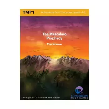 Mescalaro Prophecy, Role Playing Games (Tomorrow River Publishing), мягкая обложка