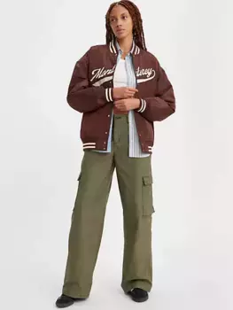 Мешковатые брюки-карго Levi's, зеленый