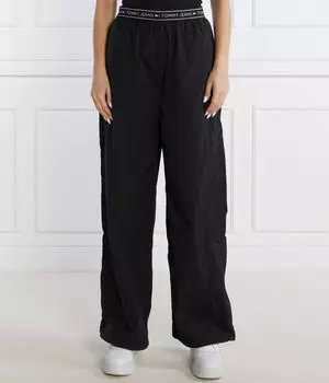Мешковатые брюки с тесьмой Loose fit Tommy Jeans, черный