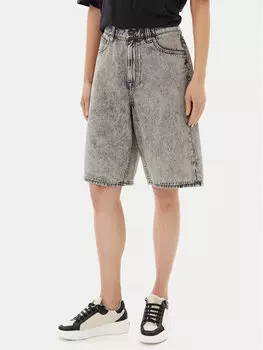 Мешковатые джинсовые шорты Beeggy B2012504 Volcom, серый