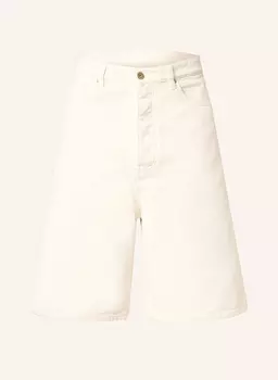 Мешковатые джинсовые шорты Drle De Monsieur, экрю