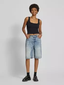 Мешковатые джинсовые шорты с пятью карманами Review, синий