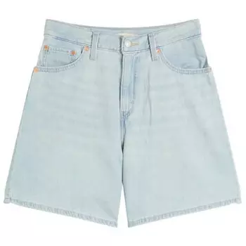 Мешковатые джинсовые шорты с высокой талией Levi'S, цвет luxury trip
