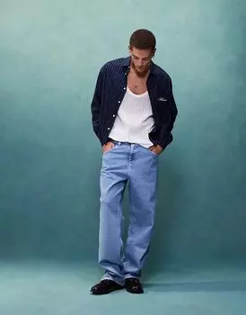 Мешковатые джинсы Aiden светлого оттенка Tommy Jeans