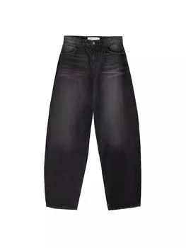 Мешковатые джинсы Bershka, черный деним