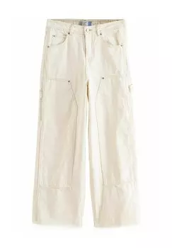 Мешковатые джинсы CARPENTER WIDE LEG Next, бежевый