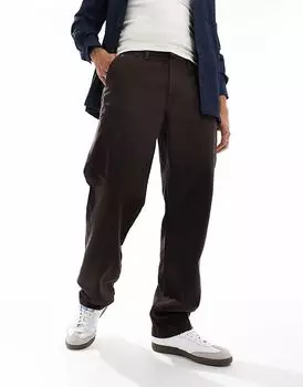 Мешковатые джинсы Cotton On цвета темного шоколада Cotton:On