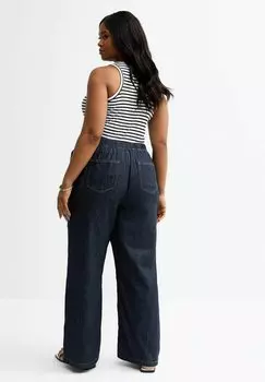 Мешковатые джинсы CURVES New Look Curves, темно-синий