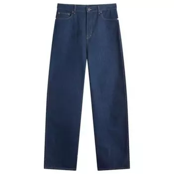 Мешковатые джинсы цвета индиго Gucci, мультиколор