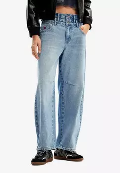 Мешковатые джинсы Desigual, синий