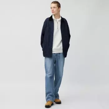 Мешковатые джинсы + EC GU, синий