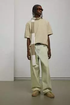 Мешковатые джинсы H&M, голубой