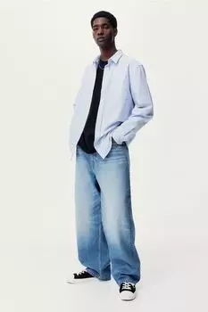 Мешковатые джинсы H&M, синий