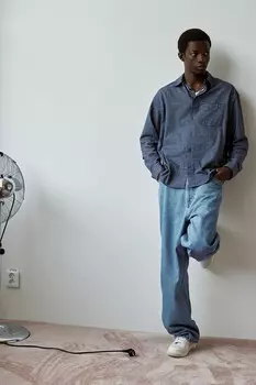 Мешковатые джинсы H&M, синий