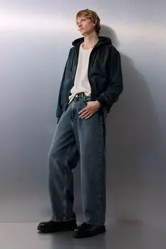 Мешковатые джинсы H&M, синий