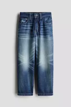 Мешковатые джинсы H&M, синий