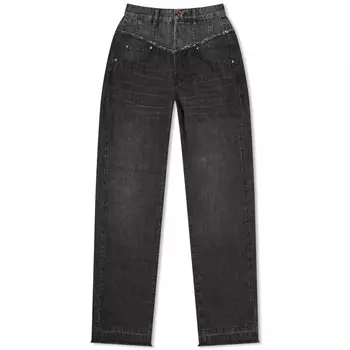 Мешковатые джинсы Isabel Marant Noemie, черный