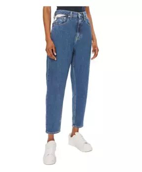 Мешковатые джинсы из осенне зимней коллекции Tommy Jeans, синий