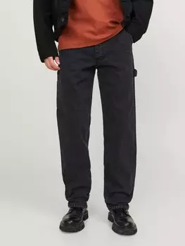 Мешковатые джинсы Jjieddie Jjcarpenter Jack & Jones, черный
