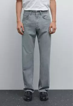 Мешковатые джинсы Massimo Dutti, серый
