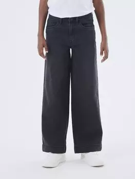 Мешковатые джинсы Nkfrose Wide Name it, цвет black denim