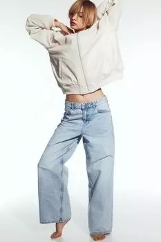 Мешковатые джинсы обычного кроя H&M, синий