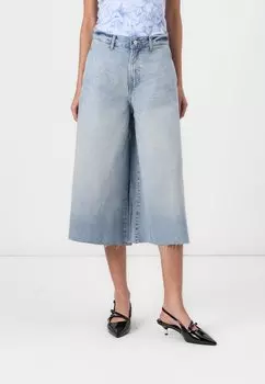 Мешковатые джинсы ONLLA BREA LONG ONLY, цвет Light Blue Denim
