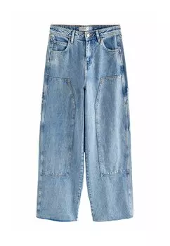 Мешковатые джинсы PETITE FIT - CARPENTER WIDE Next, синий
