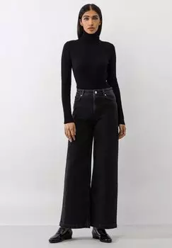 Мешковатые джинсы Pixie IVY OAK, стираные черные